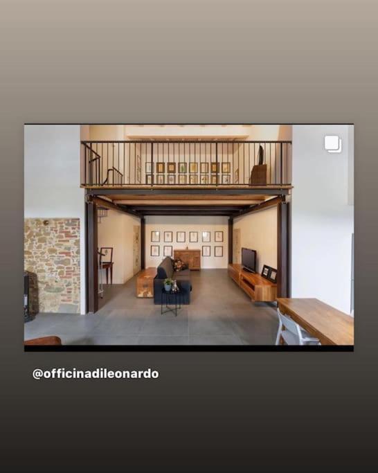 Loft Officina Di Leonardo Nel Centro Di Vinci Apartment Exterior photo